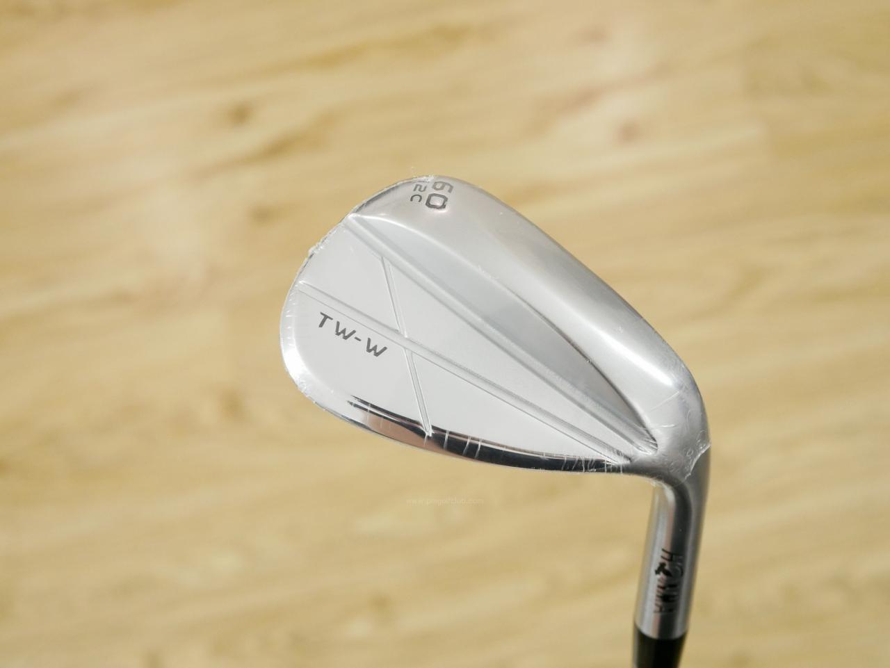 Wedge : Honma : **ของใหม่ ยังไม่แกะพลาสติก** Wedge Honma Tour World TW-W CNC Milled (รุ่นล่าสุด ออกปี 2024) Loft 60 ก้านเหล็ก Dynamic Gold S200