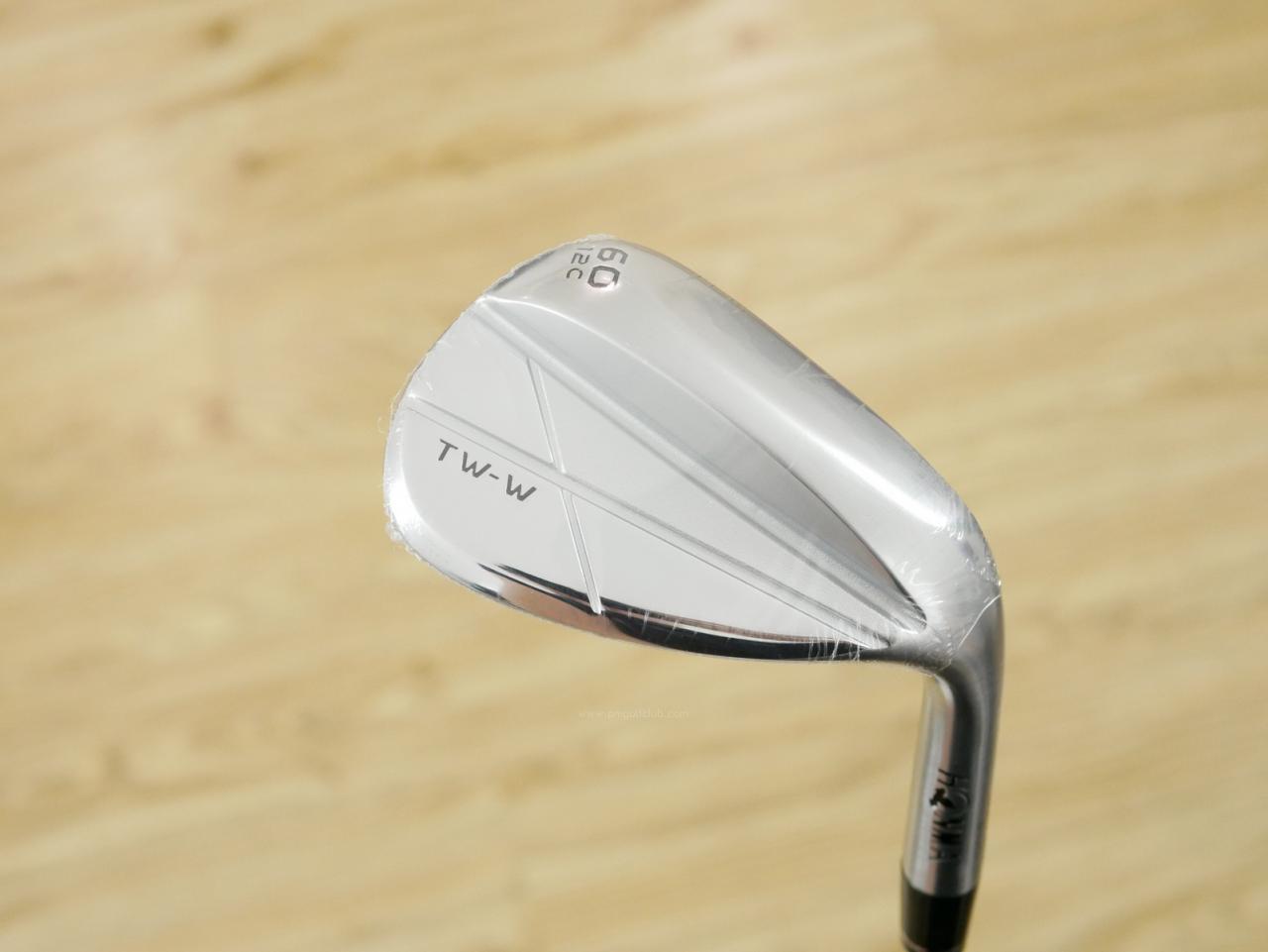 Wedge : Honma : **ของใหม่ ยังไม่แกะพลาสติก** Wedge Honma Tour World TW-W CNC Milled (รุ่นล่าสุด ออกปี 2024) Loft 60 ก้านเหล็ก Dynamic Gold S200