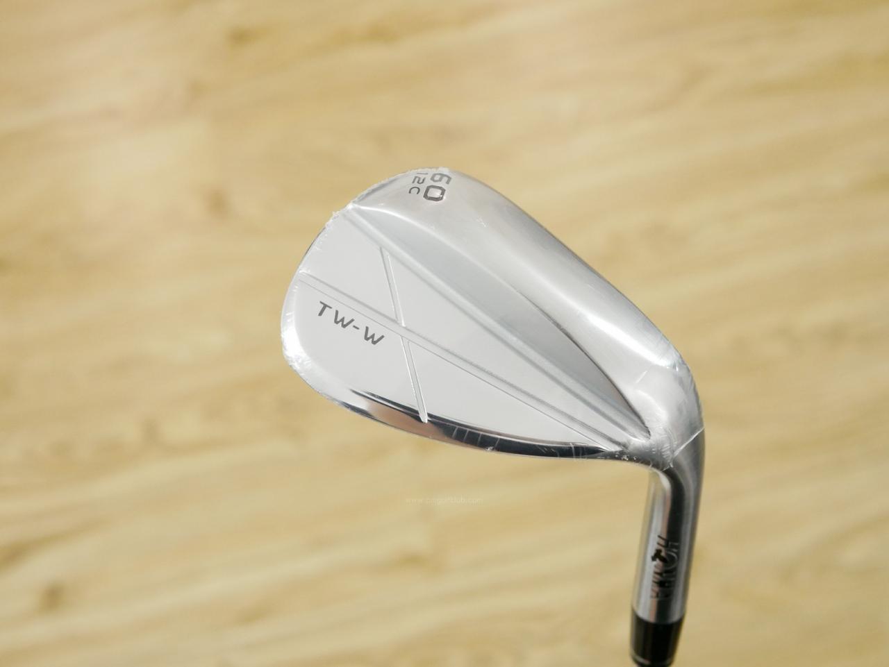 Wedge : Honma : **ของใหม่ ยังไม่แกะพลาสติก** Wedge Honma Tour World TW-W CNC Milled (รุ่นล่าสุด ออกปี 2024) Loft 60 ก้านเหล็ก Dynamic Gold S200