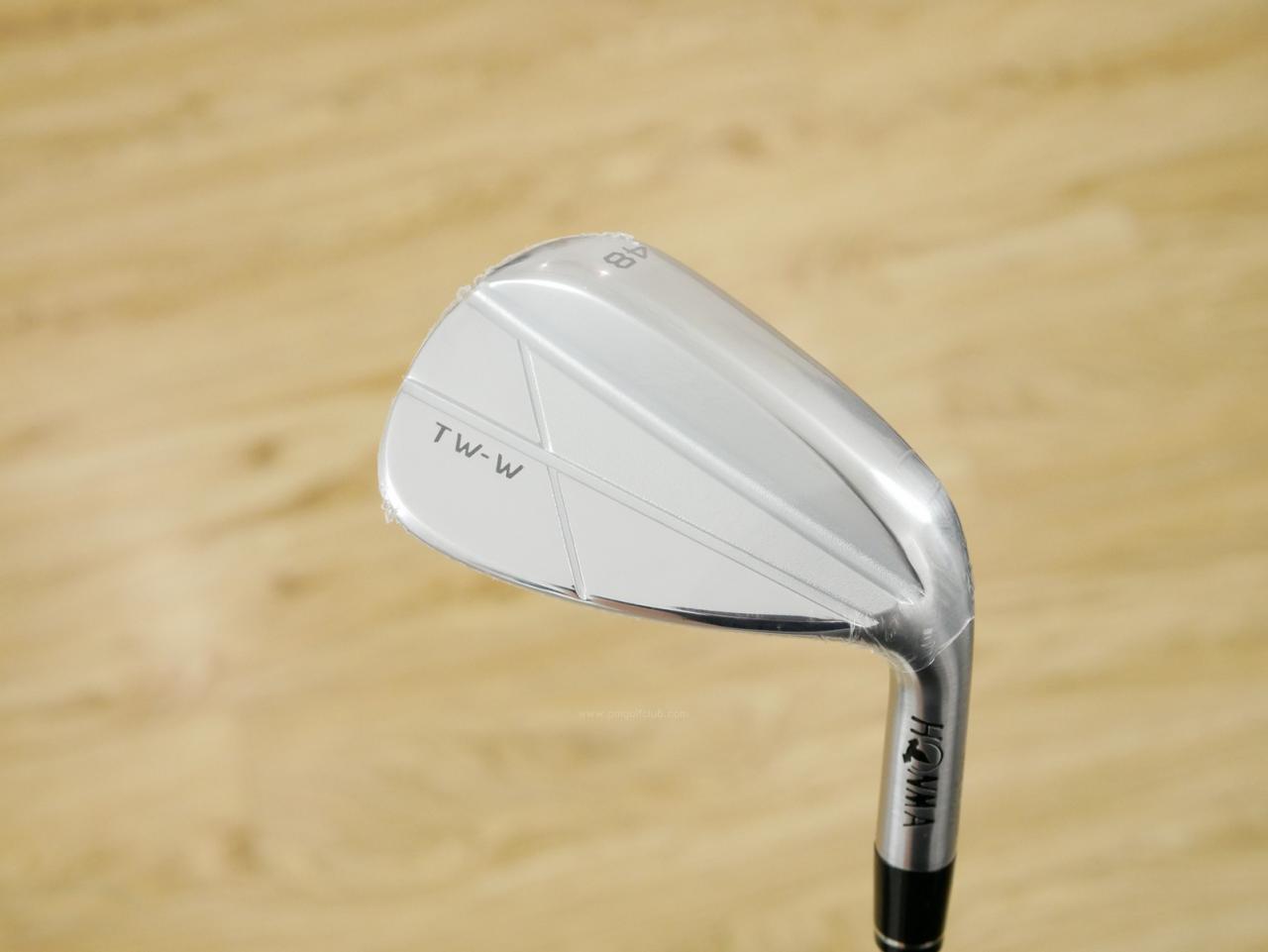 Wedge : Honma : **ของใหม่ ยังไม่แกะพลาสติก** Wedge Honma Tour World TW-W CNC Milled (รุ่นล่าสุด ออกปี 2024) Loft 48 ก้านเหล็ก NS Pro 950 NEO Flex R