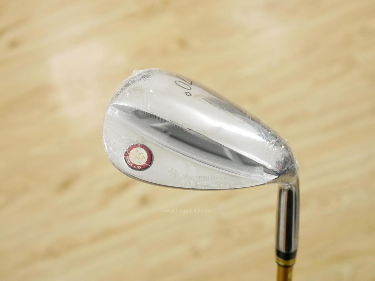 Wedge : Other : **ของใหม่ ยังไม่แกะพลาสติก** Wedge Mutsumi Honma MH282 Loft 70 ก้านกราไฟต์ Wedge Flex