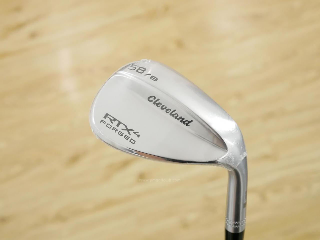 Wedge : Cleveland : **ของใหม่ ยังไม่แกะพลาสติก** Wedge Cleveland RTX4 Forged Loft 58 ก้านเหล็ก Dynamic Gold S200