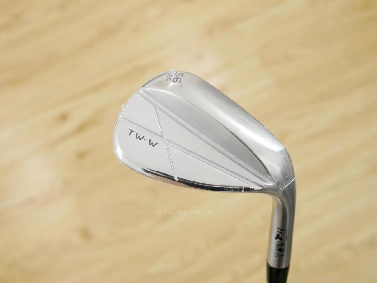 Wedge : Honma : **ของใหม่ ยังไม่แกะพลาสติก** Wedge Honma Tour World TW-W CNC Milled (รุ่นล่าสุด ออกปี 2024) Loft 56 ก้านเหล็ก Dynamic Gold S200