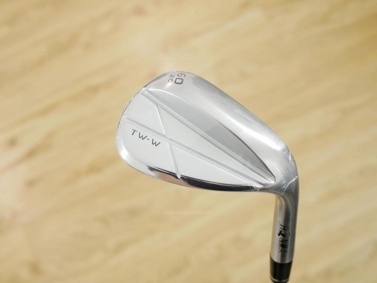 Wedge : Honma : **ของใหม่ ยังไม่แกะพลาสติก** Wedge Honma Tour World TW-W CNC Milled (รุ่นล่าสุด ออกปี 2024) Loft 60 ก้านเหล็ก NS Pro 950 NEO Flex S