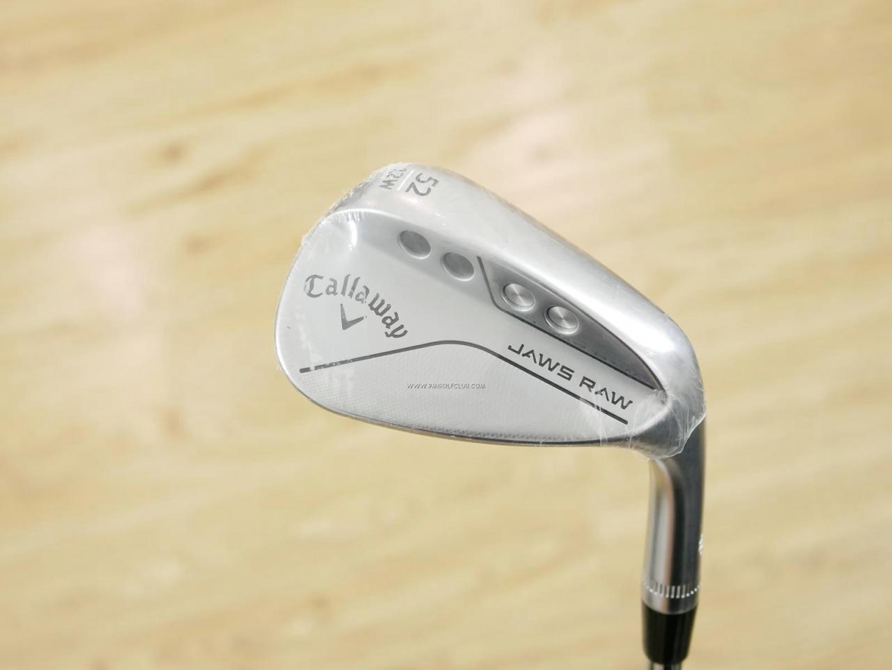 Wedge : Callaway : **ของใหม่ ยังไม่แกะพลาสติก** Wedge Callaway JAWS RAW (รุ่นใหม่ ปี 2023) Loft 52 ก้านเหล็ก Dynamic Gold S200