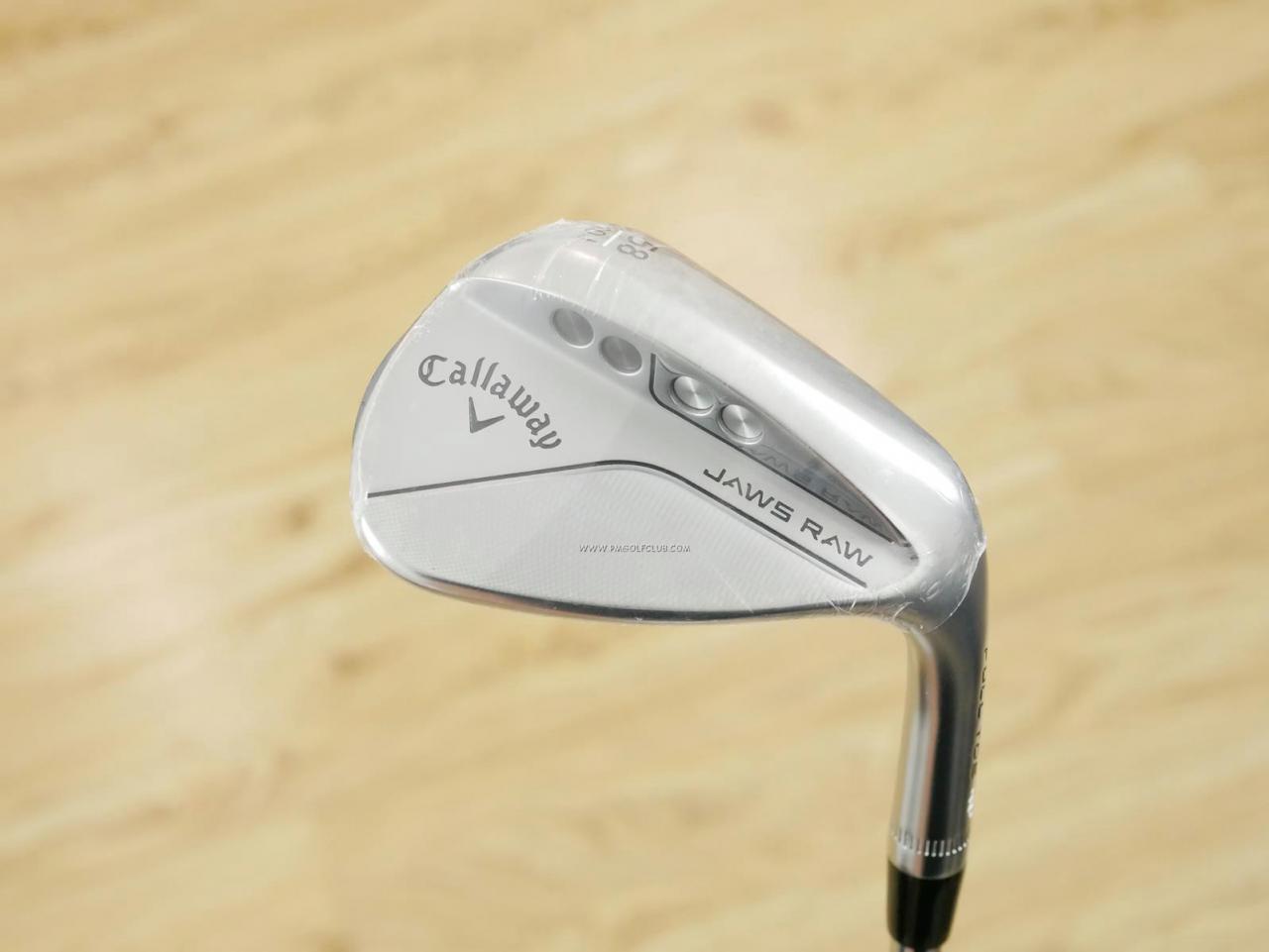 Wedge : Callaway : **ของใหม่ ยังไม่แกะพลาสติก** Wedge Callaway JAWS RAW (รุ่นใหม่ ปี 2023) Loft 58 ก้านเหล็ก NS Pro 950 NEO Flex S