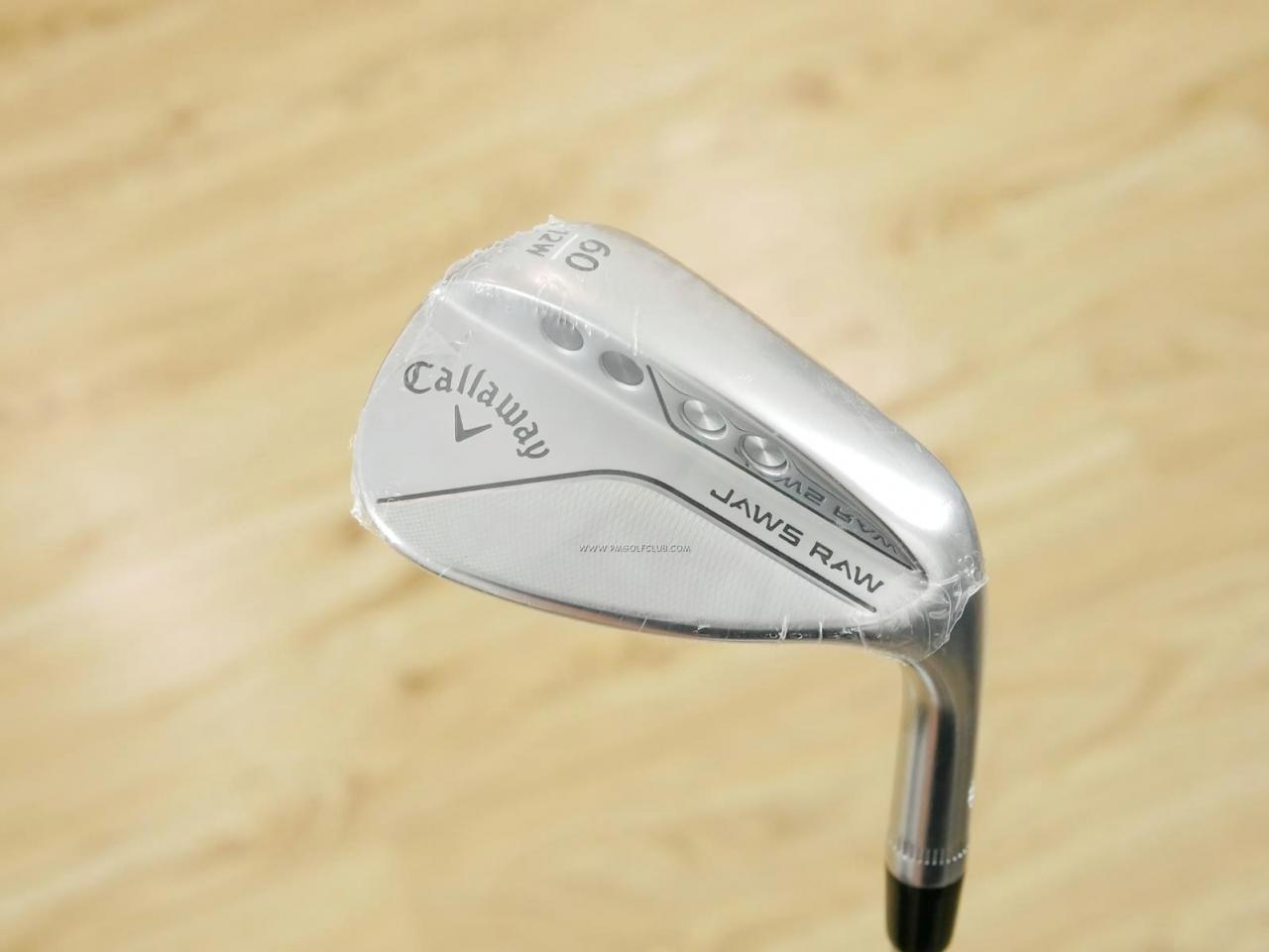 Wedge : Callaway : **ของใหม่ ยังไม่แกะพลาสติก** Wedge Callaway JAWS RAW (รุ่นใหม่ ปี 2023) Loft 60 ก้านเหล็ก NS Pro Modus 115 Flex S