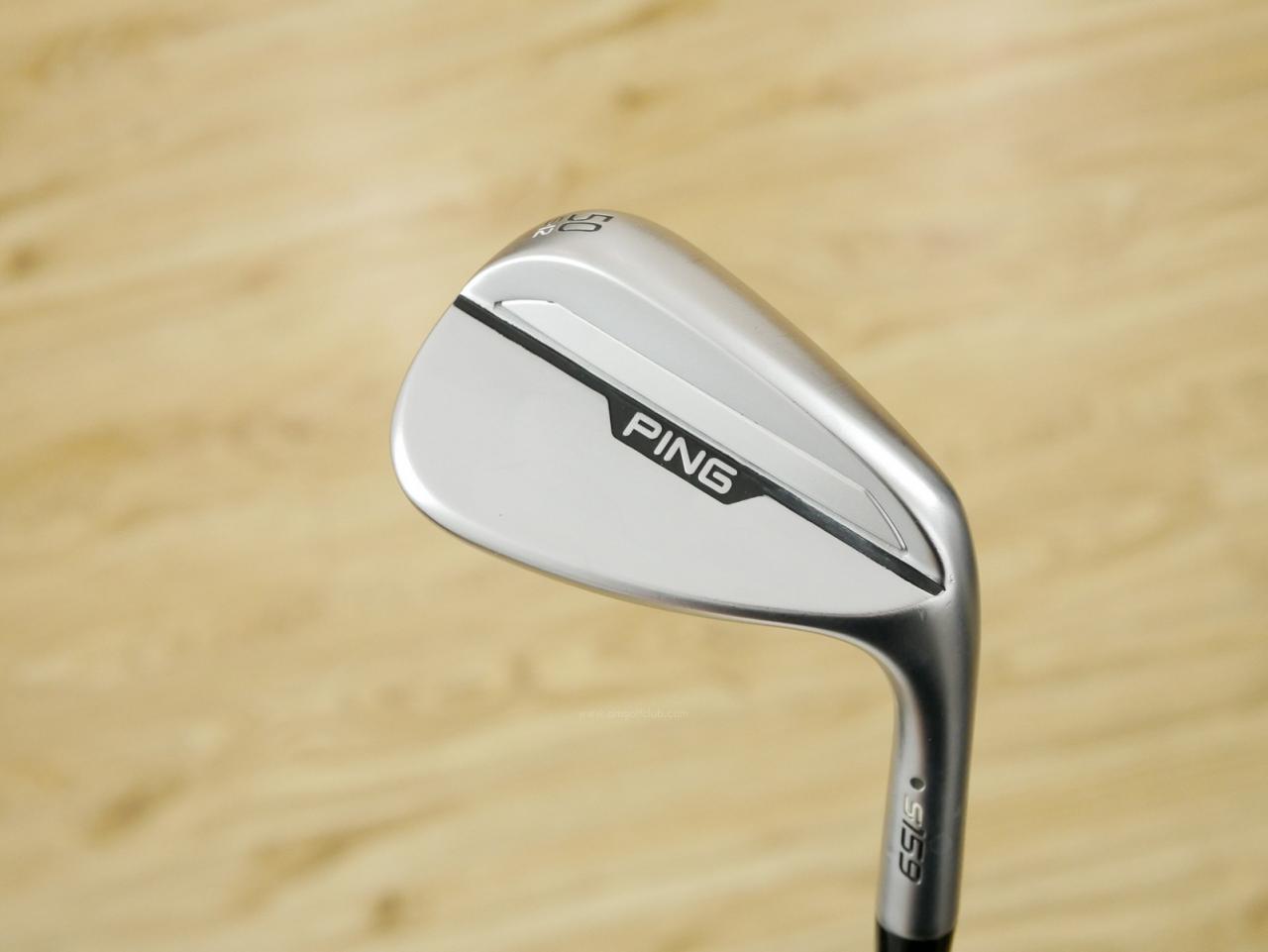 Wedge : Other : Wedge Ping S159 (รุ่นล่าสุด ออกปี 2024) Loft 50 ก้านเหล็ก Dynamic Gold S200