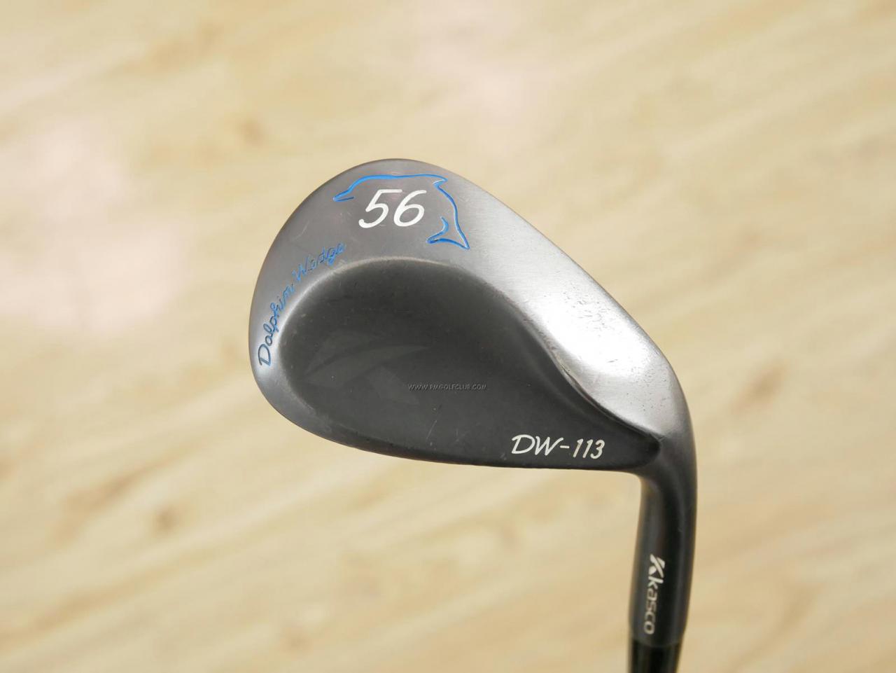 Wedge : Other : Wedge Kasco Dolphin DW-113 Forged Loft 56 ก้านเหล็ก Dynamic Gold S200