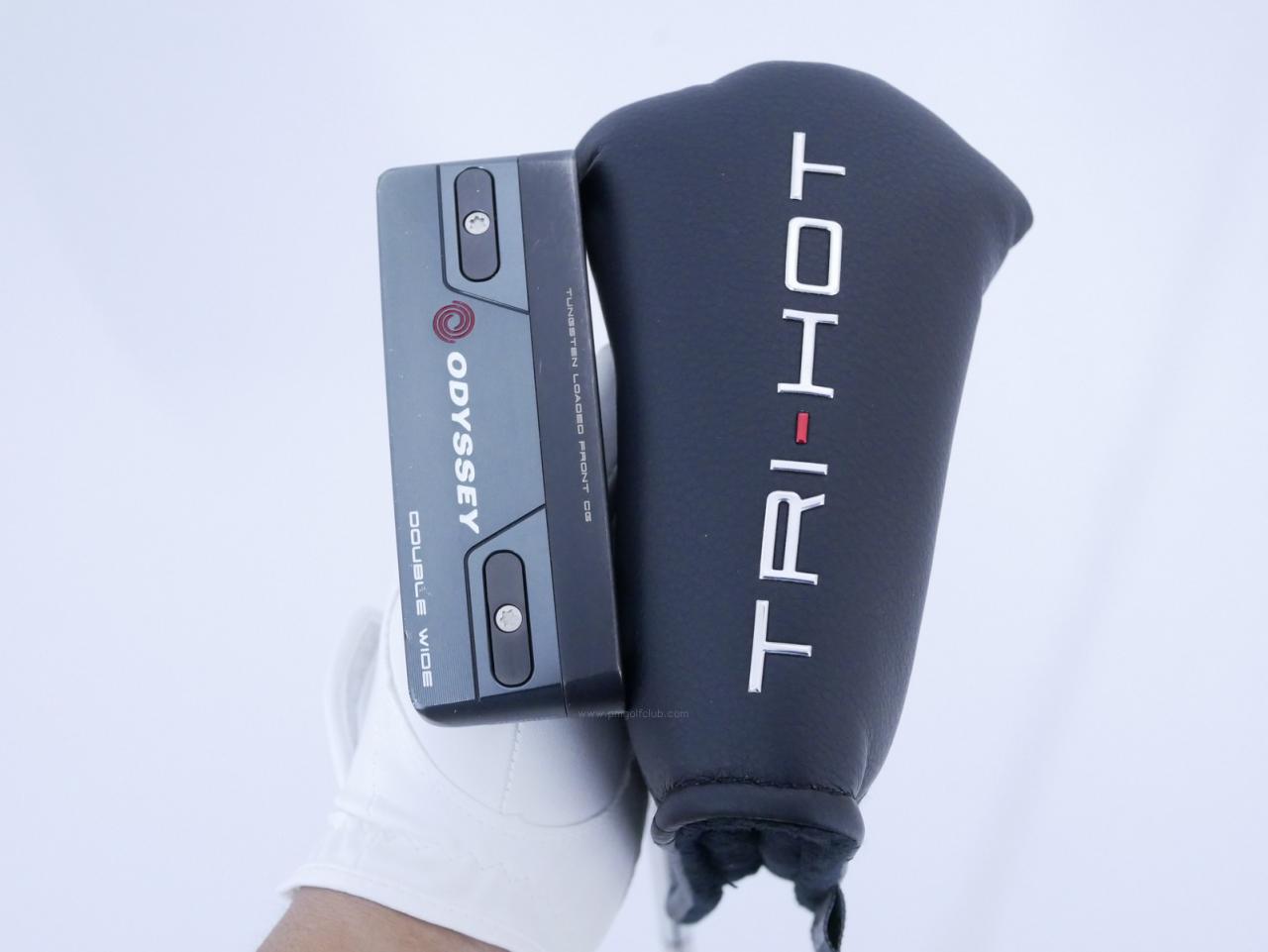 Putter : All : พัตเตอร์ Odyssey Tri-Hot 5K Double Wide (รุ่นท้อป ออกปี 2022) ก้าน Stroke Lab ยาว 34 นิ้ว