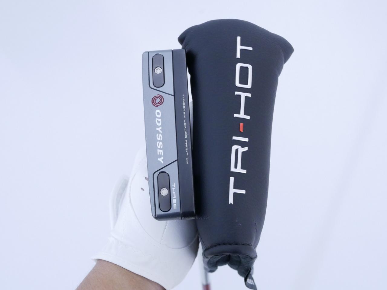 Putter : All : พัตเตอร์ Odyssey Tri-Hot 5K THREE (รุ่นท้อป ออกปี 2022) ก้าน Stroke Lab ยาว 33 นิ้ว