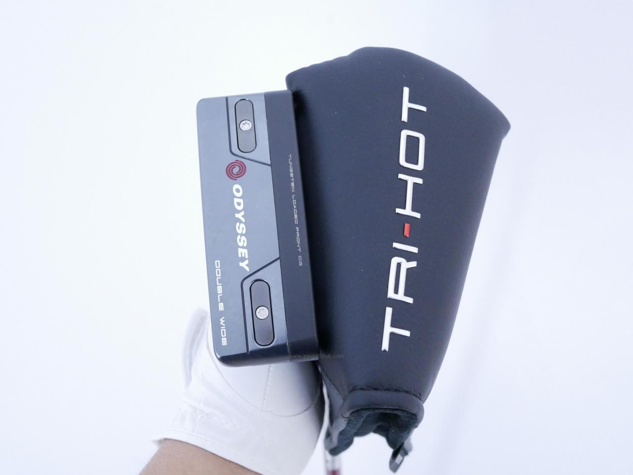 Putter : All : พัตเตอร์ Odyssey Tri-Hot 5K Double Wide (รุ่นท้อป ออกปี 2022) ก้าน Stroke Lab ยาว 33 นิ้ว