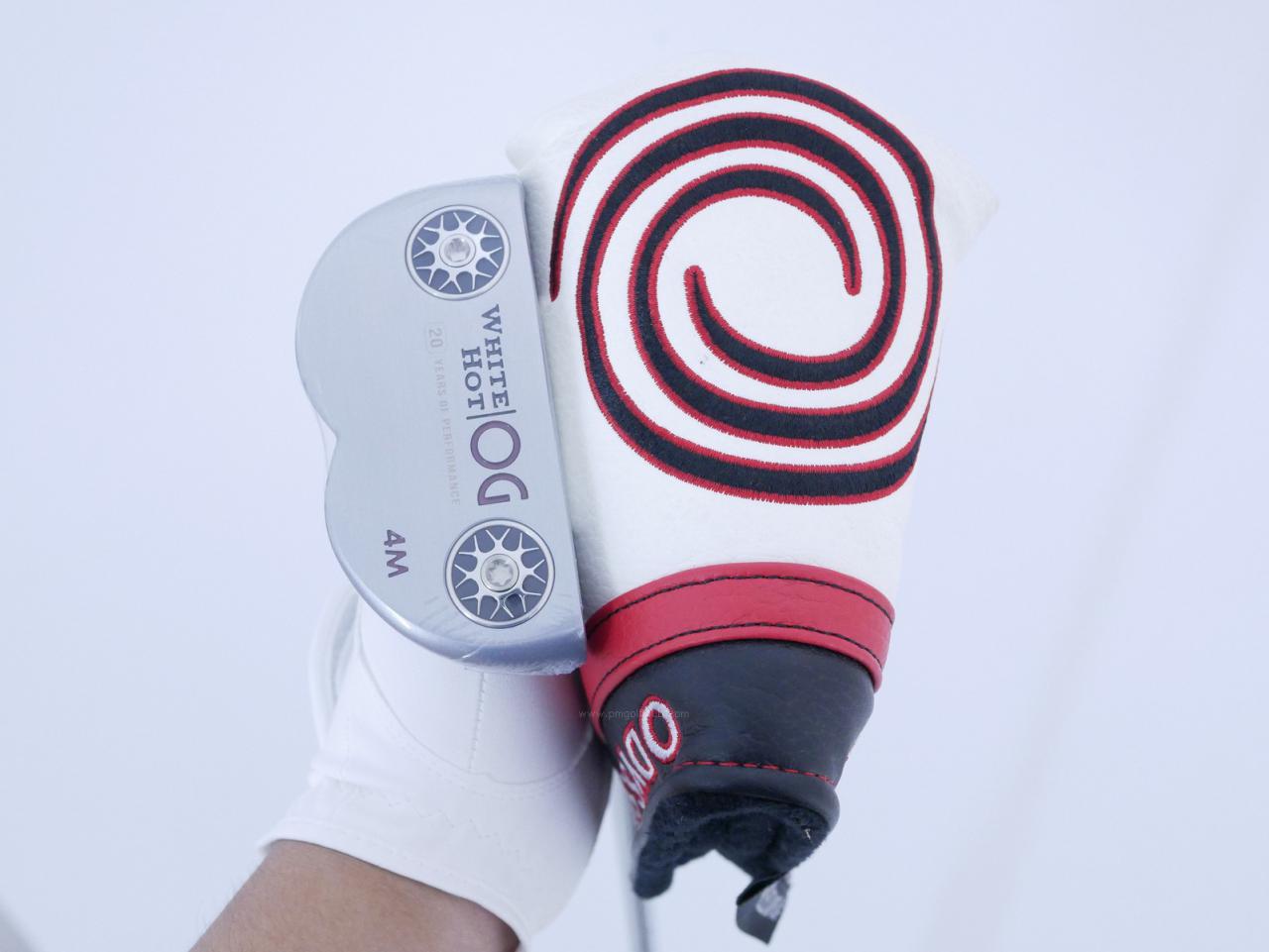 Putter : All : **ของใหม่ ยังไม่แกะพลาสติก** พัตเตอร์ Odyssey White Hot OG 4M ยาว 33 นิ้ว