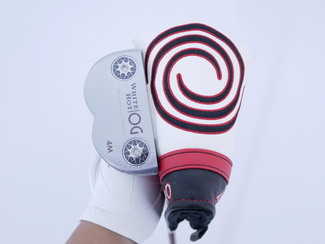 Putter : All : **ของใหม่ ยังไม่แกะพลาสติก** พัตเตอร์ Odyssey White Hot OG 4M ก้าน Stroke LAB ยาว 33 นิ้ว