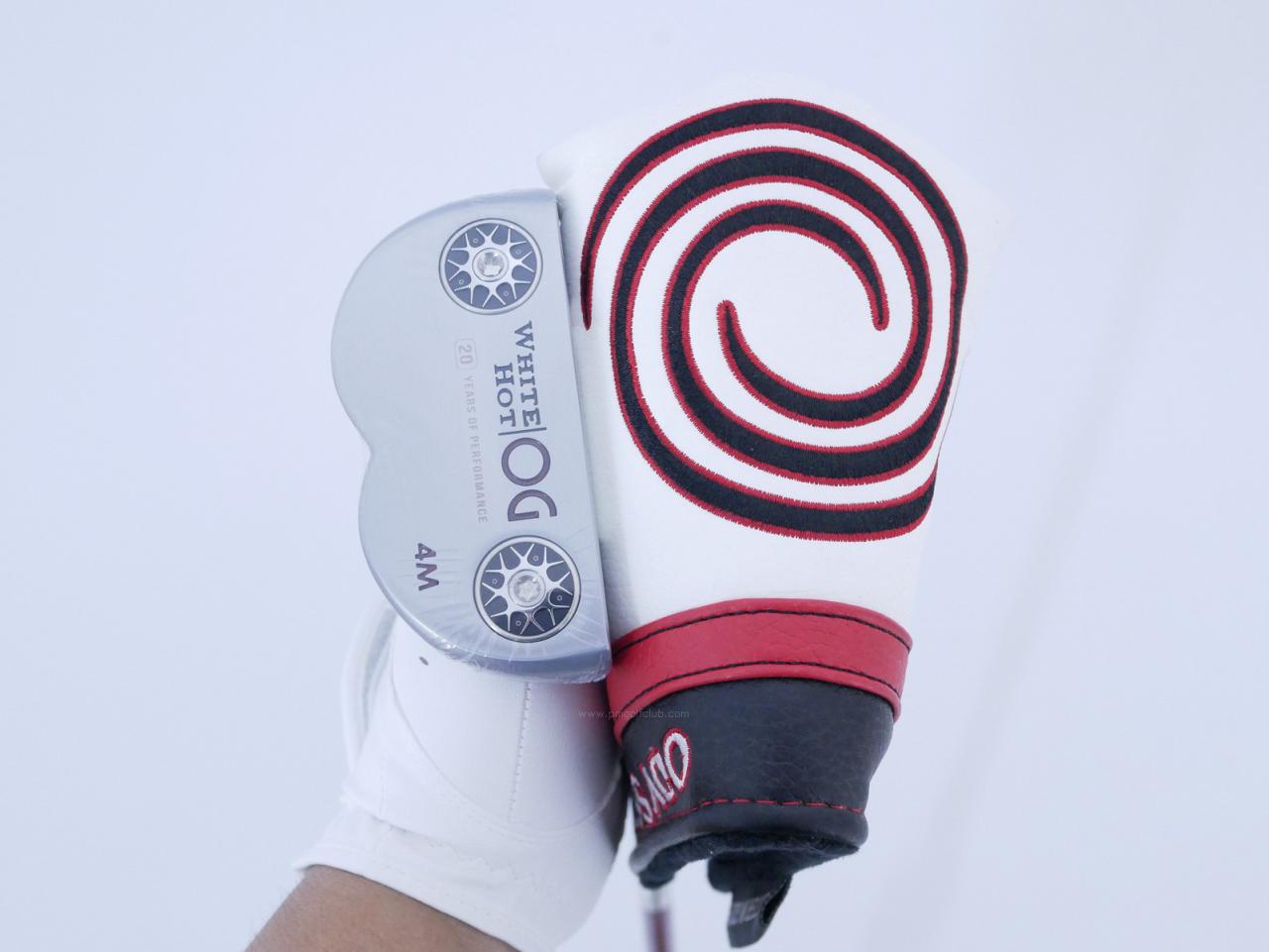 Putter : All : **ของใหม่ ยังไม่แกะพลาสติก** พัตเตอร์ Odyssey White Hot OG 4M ก้าน Stroke LAB ยาว 33 นิ้ว