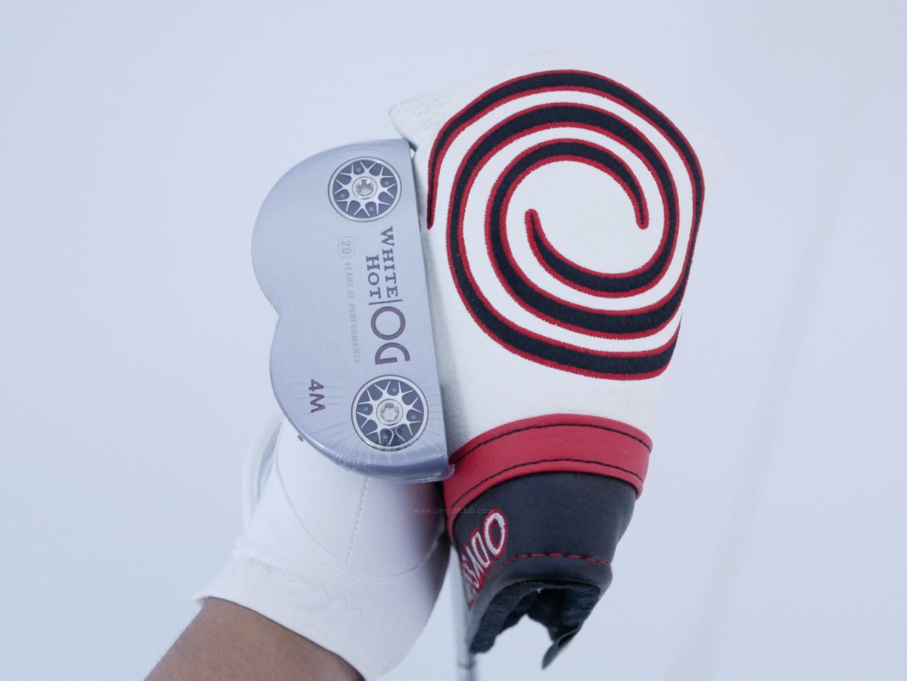 Putter : All : **ของใหม่ ยังไม่แกะพลาสติก** พัตเตอร์ Odyssey White Hot OG 4M ก้าน Stroke LAB ยาว 34 นิ้ว