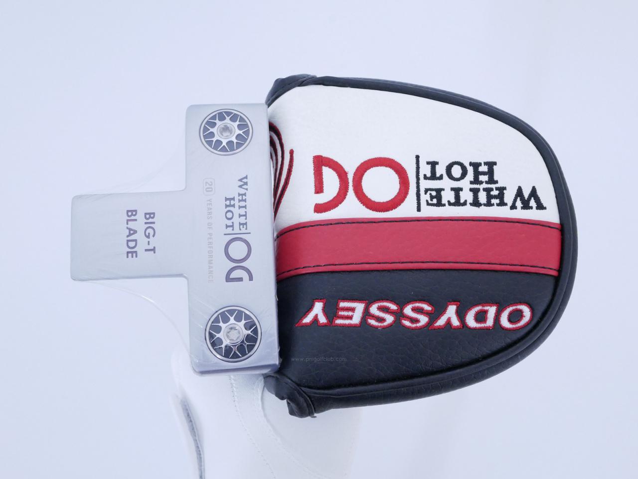 Putter : All : **ของใหม่ ยังไม่แกะพลาสติก** พัตเตอร์ Odyssey White Hot OG BIG-T BLADE ยาว 33 นิ้ว