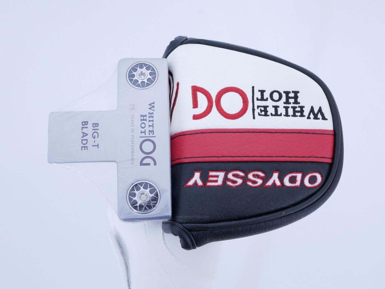 Putter : All : **ของใหม่ ยังไม่แกะพลาสติก** พัตเตอร์ Odyssey White Hot OG BIG-T BLADE ยาว 34 นิ้ว