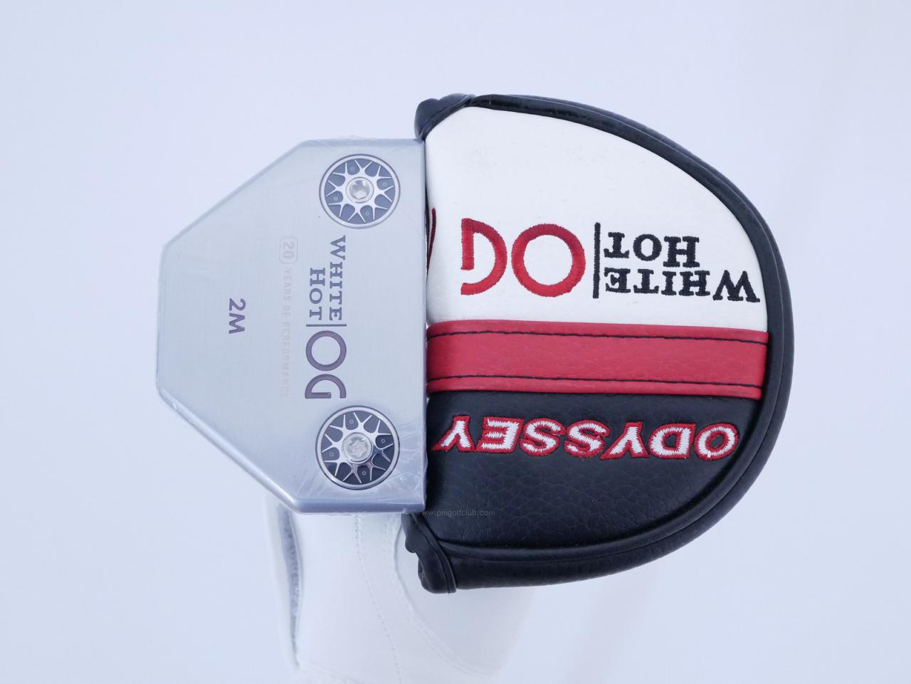 Putter : All : **ของใหม่ ยังไม่แกะพลาสติก** พัตเตอร์ Odyssey White Hot OG 2M ก้าน Stroke LAB ยาว 33 นิ้ว