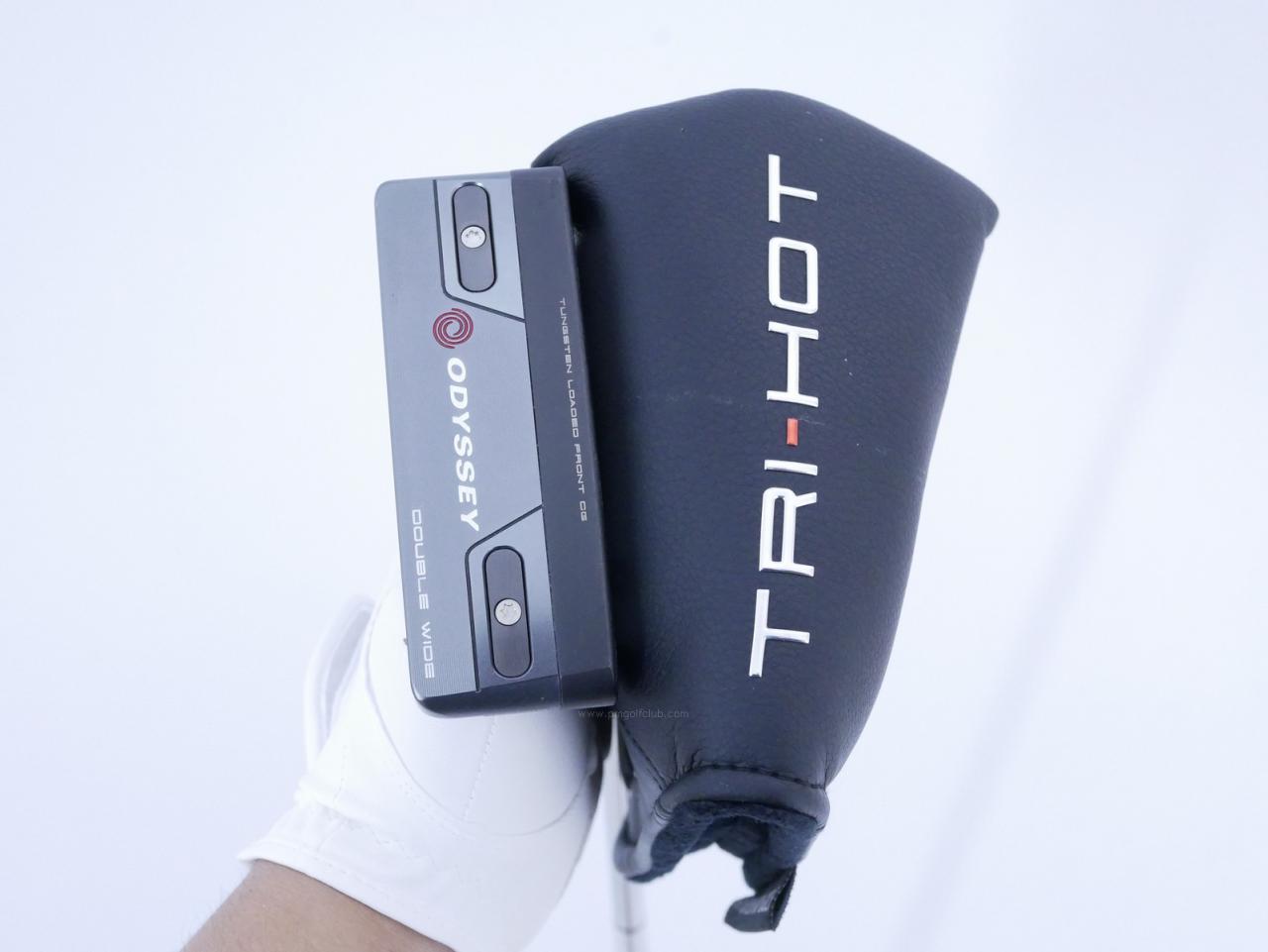 Putter : All : พัตเตอร์ Odyssey Tri-Hot 5K Double Wide (รุ่นท้อป ออกปี 2022) ก้าน Stroke Lab ยาว 34 นิ้ว