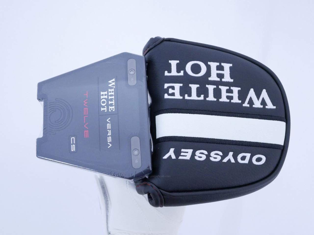 Putter : All : **ของใหม่ ยังไม่แกะพลาสติก** พัตเตอร์ Odyssey White Hot VERSA TWELVE CS (ออกปี 2023) ก้าน Stroke LAB ยาว 33 นิ้ว