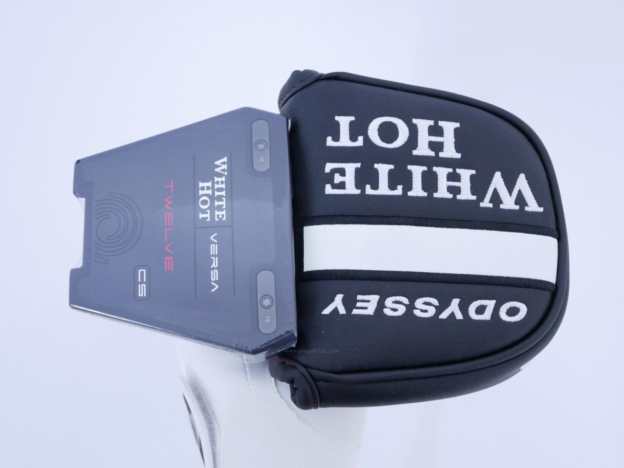 Putter : All : **ของใหม่ ยังไม่แกะพลาสติก** พัตเตอร์ Odyssey White Hot VERSA TWELVE CS (ออกปี 2023) ก้าน Stroke LAB ยาว 33 นิ้ว