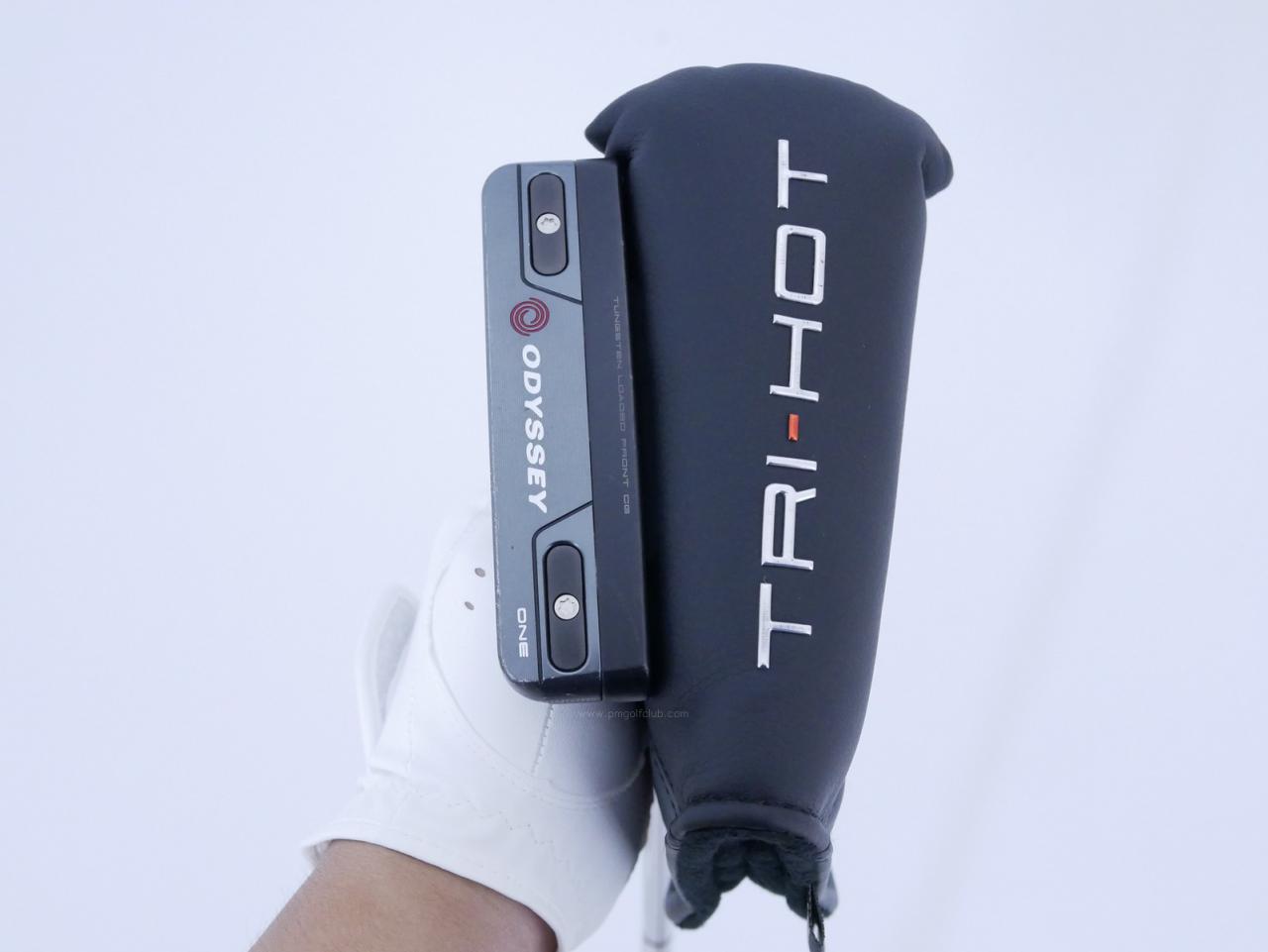 Putter : All : พัตเตอร์ Odyssey Tri-Hot 5K ONE (รุ่นท้อป ออกปี 2022) ก้าน Stroke Lab ยาว 34 นิ้ว