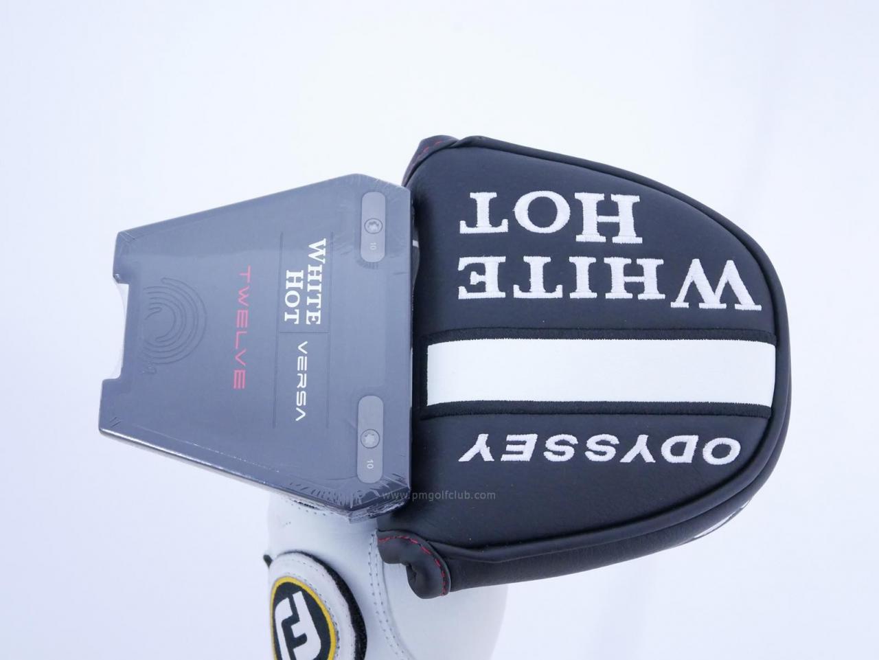 Putter : All : **ของใหม่ ยังไม่แกะพลาสติก** พัตเตอร์ Odyssey White Hot VERSA TWELVE (ออกปี 2023) ยาว 33 นิ้ว