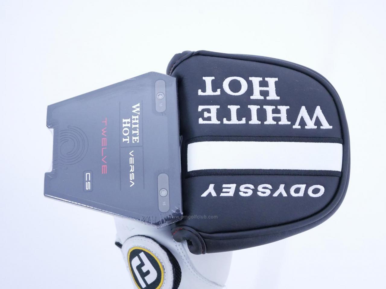 Putter : All : **ของใหม่ ยังไม่แกะพลาสติก** พัตเตอร์ Odyssey White Hot VERSA TWELVE CS (ออกปี 2023) ก้าน Stroke LAB ยาว 33 นิ้ว