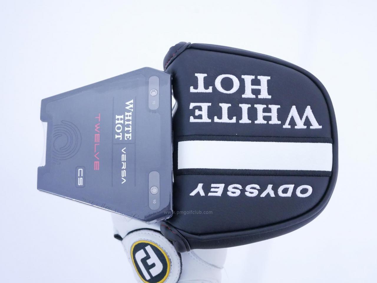 Putter : All : **ของใหม่ ยังไม่แกะพลาสติก** พัตเตอร์ Odyssey White Hot VERSA TWELVE CS (ออกปี 2023) ยาว 33 นิ้ว