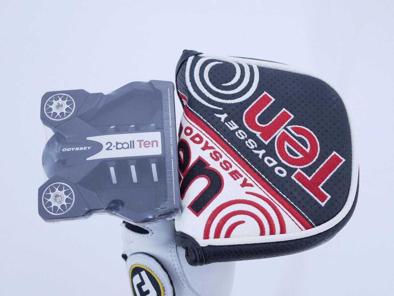 Putter : All : **ของใหม่ ยังไม่แกพลาสติก** พัตเตอร์ Odyssey TEN 2-Ball (ปี 2022) ก้าน Stroke LAB ยาว 33 นิ้ว