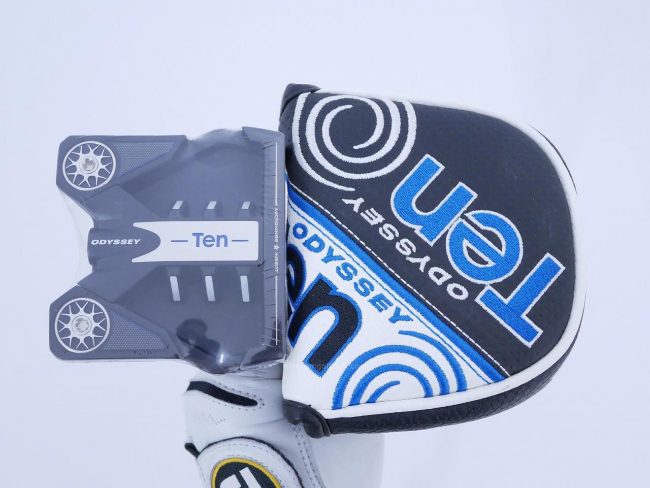 Putter : All : **ของใหม่ ยังไม่แกพลาสติก** พัตเตอร์ Odyssey TEN S (ปี 2022) ก้าน Stroke LAB ยาว 34 นิ้ว