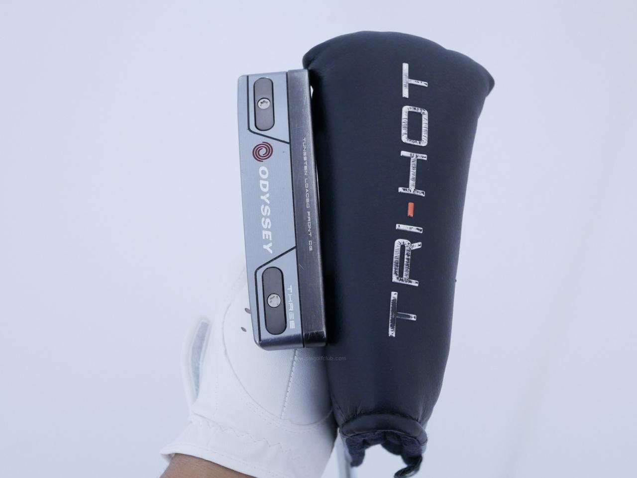 Putter : All : พัตเตอร์ Odyssey Tri-Hot 5K THREE (รุ่นท้อป ออกปี 2022) ก้าน Stroke Lab ยาว 34 นิ้ว