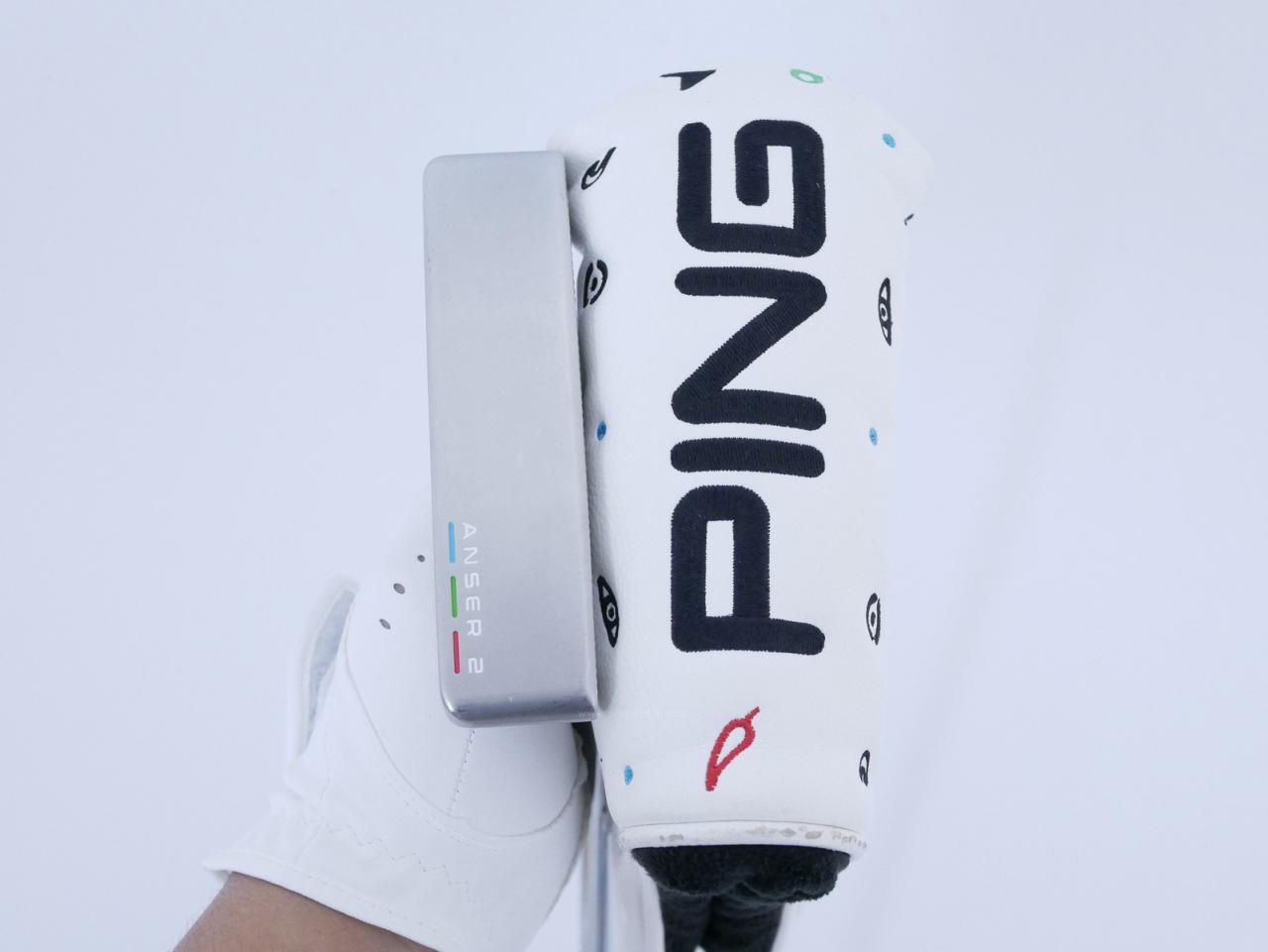 Putter : All : พัตเตอร์ Ping PLD ANSER 2 (ออกปี 2023 ตัวท้อปสุด) ยาว 34 นิ้ว