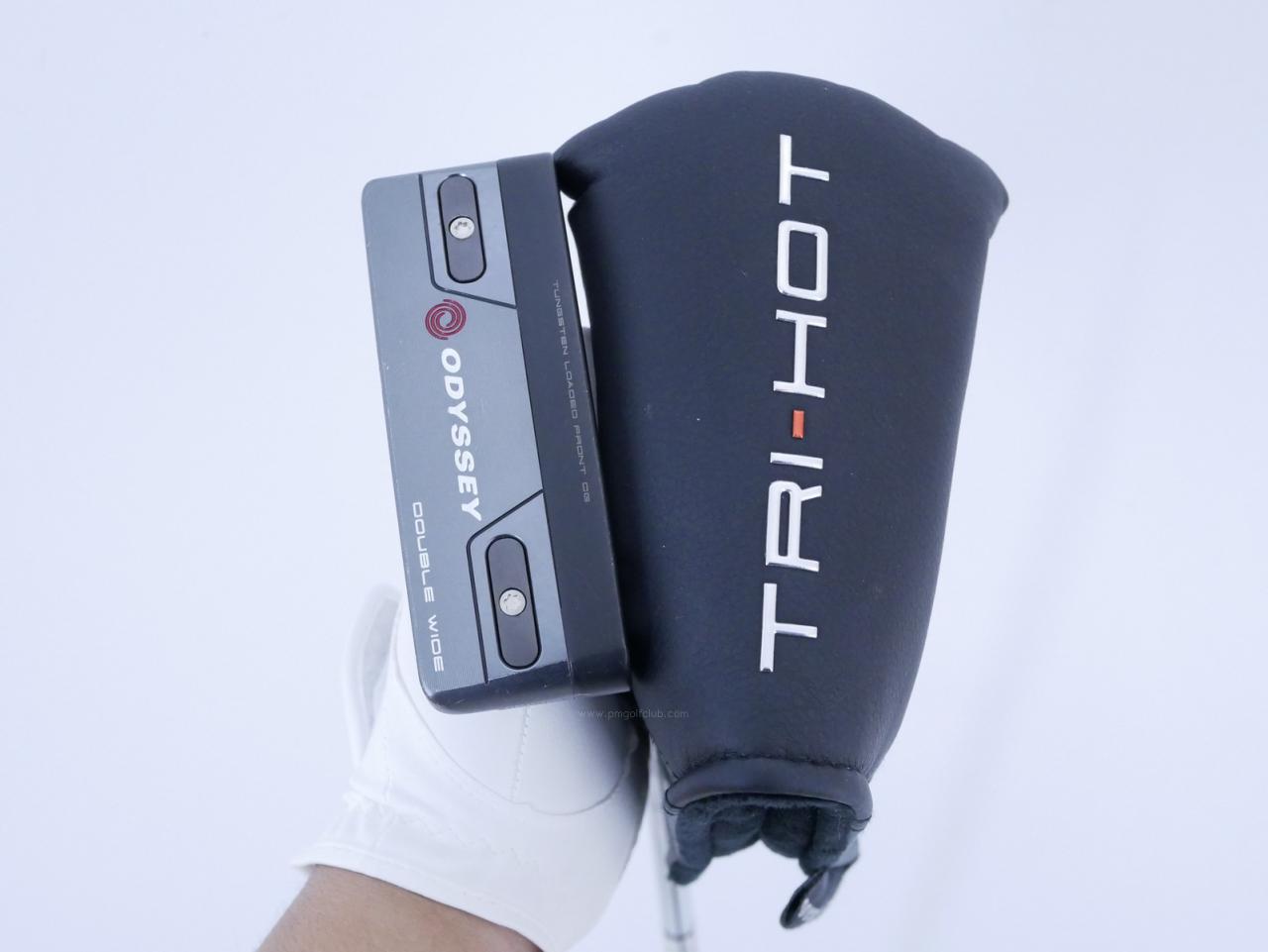 Putter : All : พัตเตอร์ Odyssey Tri-Hot 5K Double Wide (รุ่นท้อป ออกปี 2022) ก้าน Stroke LAB 70 ยาว 34 นิ้ว