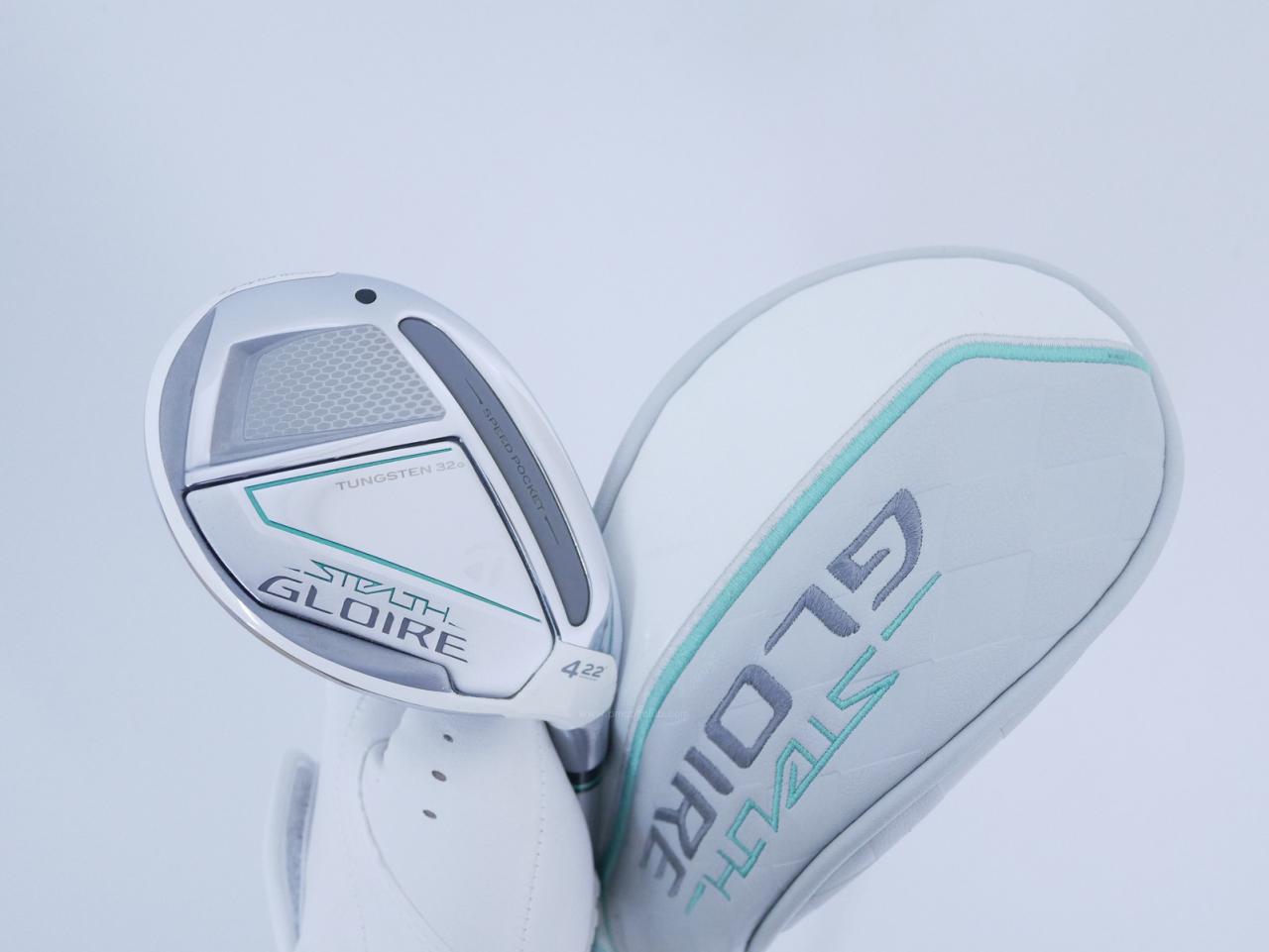 Lady club : All : ไม้กระเทย Taylormade Stealth GLOIRE (ออกปี 2022 รุ่นท๊อปสุด Japan Spec) Loft 22 ก้าน Fujikura Speeder NX Flex L