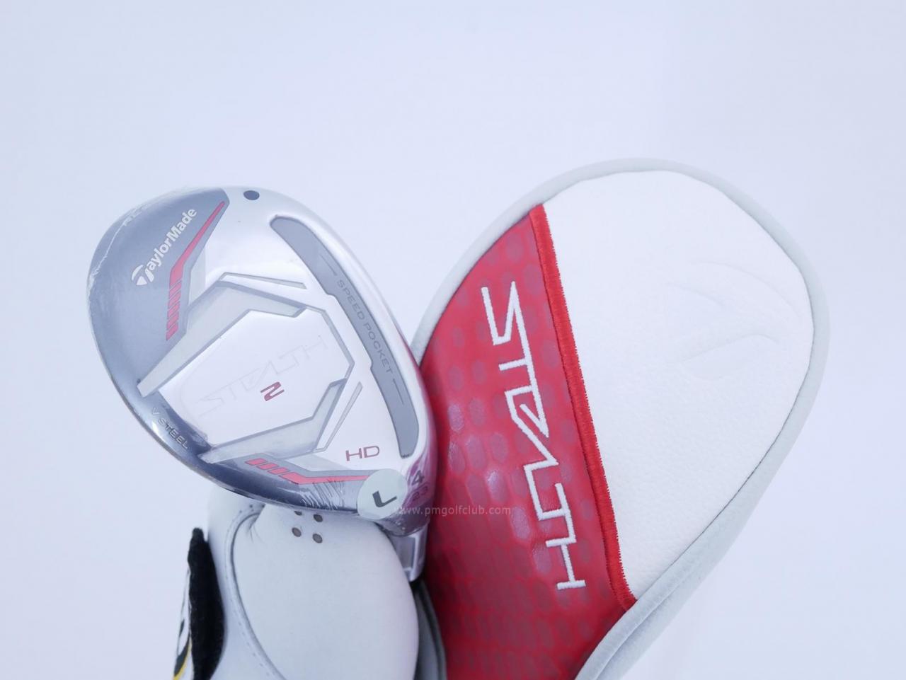 Lady club : All : **ของใหม่ ยังไม่แกะพลาสติก** ไม้กระเทย Taylormade Stealth 2 HD (รุ่นปี 2023) Loft 23 ก้าน Mitsubishi TENSEI TM40 Flex L