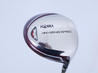 Driver : Honma : Honma Amazing Spec 480 (รุ่นใหม่ หน้าเด้งเกินกฏ หัวขนาด 480cc.) Loft 11.5 ก้าน Amazing Spec Feather & Feather Flex R