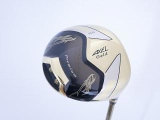 Driver : Tsuruya : Tsuruya AXEL Gold Premium (460cc. ตัวท๊อป หน้าเด้ง Non-Conform ของใหม่ 4 หมื่น) Loft 10.5 Flex S