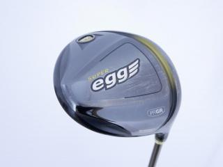 Driver : PRGR : ไดรเวอร์ PRGR Super EGG (ปี 2019 หน้าเด้งเกินกฏ COR 0.86) Loft 10.5 ก้าน M-37 Flex R