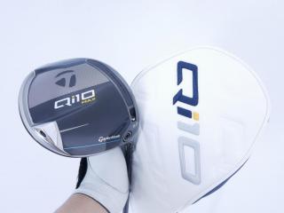 driver : ไดรเวอร์ Taylormade Qi10 MAX (รุ่นใหม่ล่าสุด ออกปี 2024) Loft 9 (ปรับได้) ก้าน Mitsubishi Diamana TM50 Flex S