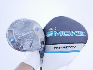 driver : **ของใหม่ ยังไม่แกะพลาสติก** ไดรเวอร์ Callaway Paradym Ai SMOKE MAX (รุ่นล่าสุด ปี 2024 Japan Spec.) Loft 10.5 (ปรับได้) ก้าน Mitsubishi TENSEI 50 Flex R