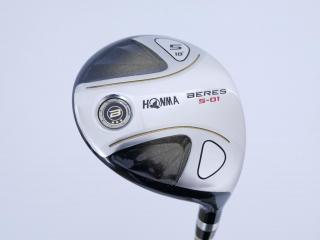 Fairway Wood : Honma : **ก้าน 3 ดาว** หัวไม้ 5 Honma Beres S-01 Loft 18 ก้าน ARMRQ 6 (49) FLex R (3 ดาว)