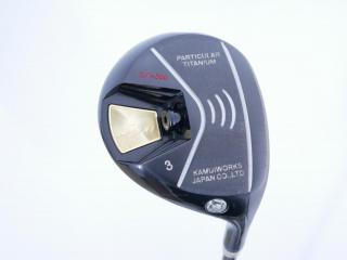 Fairway Wood : Kamui : หัวไม้ 3 Kamuiworks KM-300 (หน้าเด้ง มีสปริงข้างใน หายากมาก) Loft 15 ก้าน Fujikura Double Kick Flex S