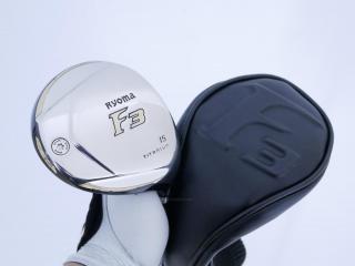 Fairway Wood : Other Brand : หัวไม้ 3 Ryoma F Titanium (รุ่นปี 2019 ไกลมากๆ) Loft 15 ก้าน Tour AD RF2 Flex R2