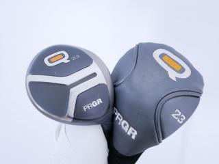 Fairway Wood : PRGR : ไม้กระเทย PRGR Q (รุ่นปี 2019 สำหรับเล่นได้ทุกไลน์) Loft 23 Flex R