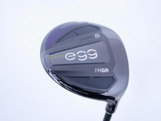 fairway_wood : หัวไม้ 5 PRGR Super Egg (รุ่นปี 2020 หน้าเด้งเกินกฏ COR 0.84 หายากมาก) Loft 17 ก้าน M-37 Flex R