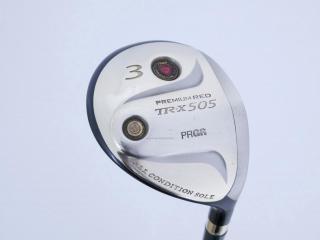 fairway_wood : หัวไม้ 3 PRGR Premium Red TR-X 505 (รุ่นท็อป) Loft 16.5 Flex SR (M-40)