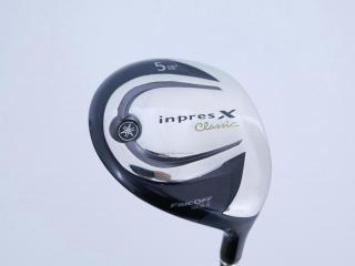 fairway_wood : หัวไม้ 5 Yamaha Inpres X Classic (รุ่นท๊อปสุด) Loft 18 Flex SR