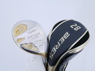 Fairway Wood : Honma : **ก้าน 4 ดาว ของใหม่ ยังไม่แกะพลาสติก** ไม้กระเทย Honma Beres U-06 (ออกปี 2018) Loft 28 ก้าน ARMRQ X (47) Flex SR (4 ดาว)